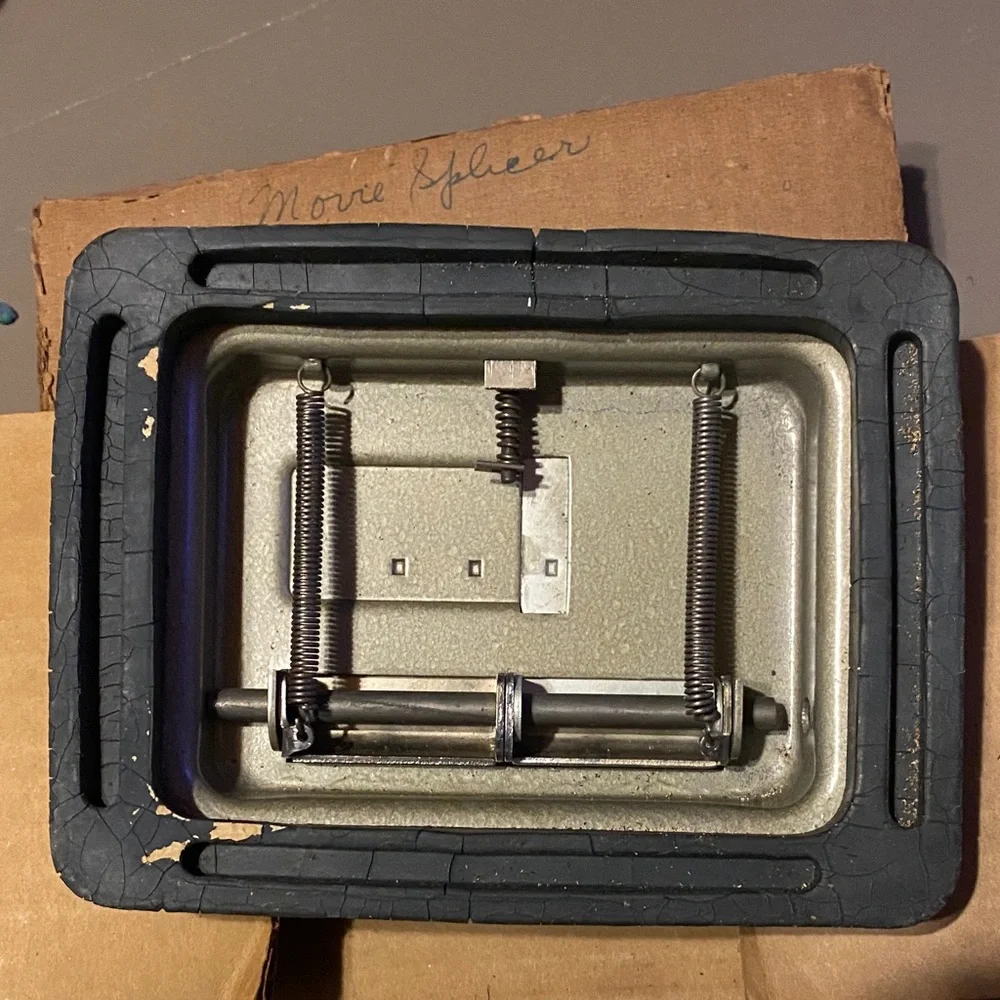 Vintage Moore 8mm & 16mm Auto-Splice Movie Film Splicer Editor Tool